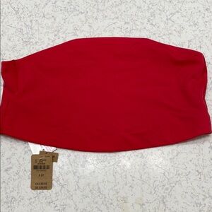 Pink by Victoria’s Secret Red Bandeau Unlined NWT